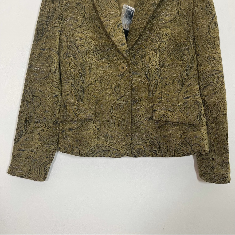 NWT Grace Elements Buckingham Blazer Jacket Paisl… - image 5
